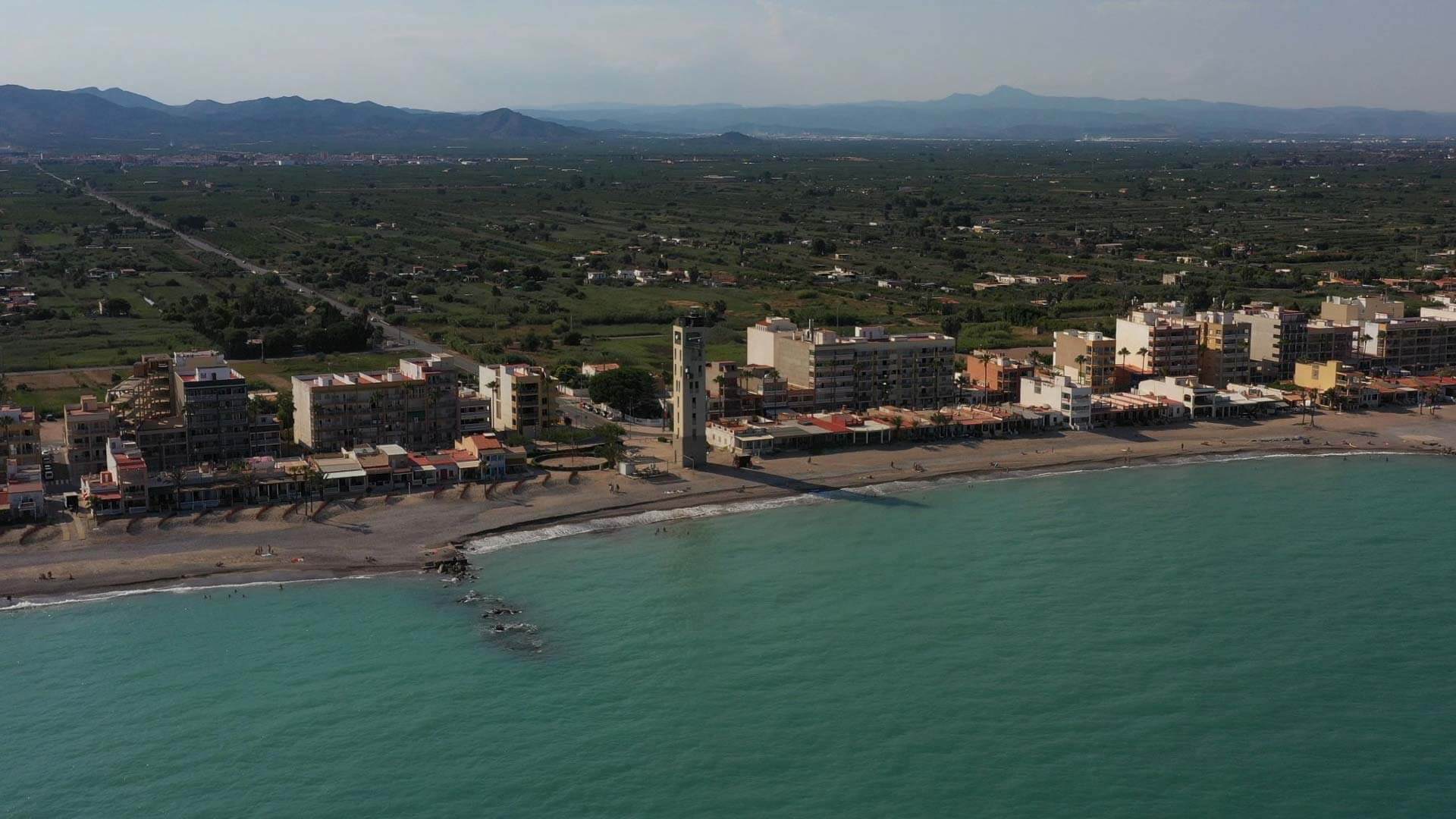 Vista costiera vicino a Villa Margarita, Nules Playa